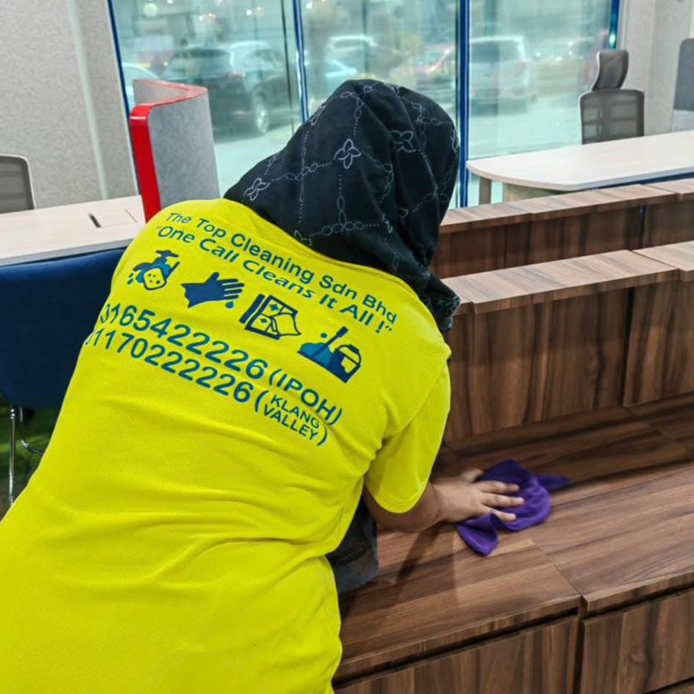 Polished workplace interior for clients and staff.