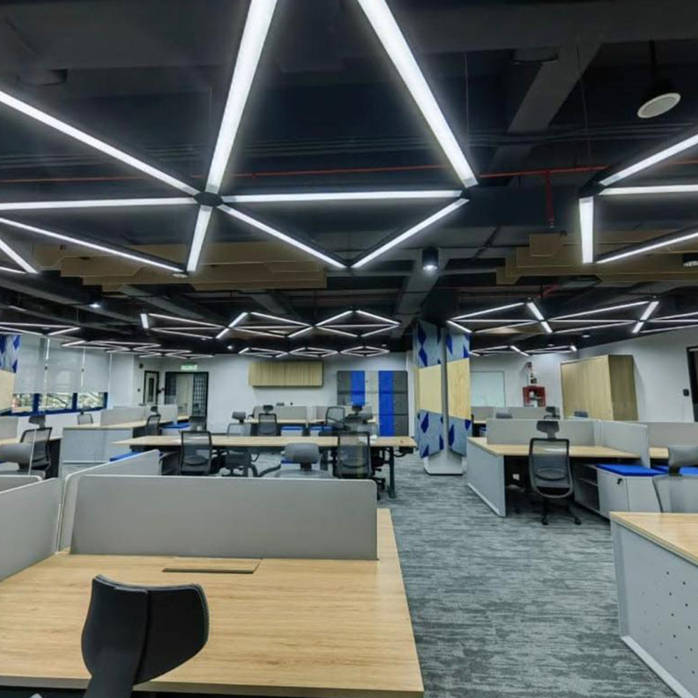 Polished workplace interior for clients and staff.