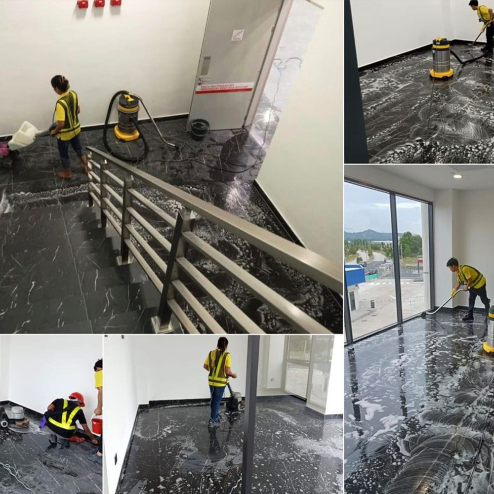 Controlled and sanitized industrial-grade environment.
